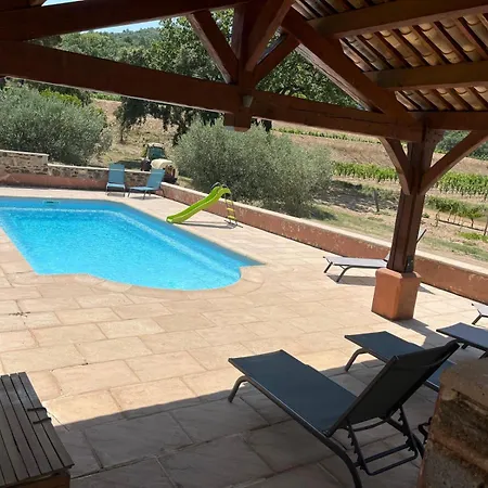 Maison Calme Au Coeur Des Vignes Tatil Evi *